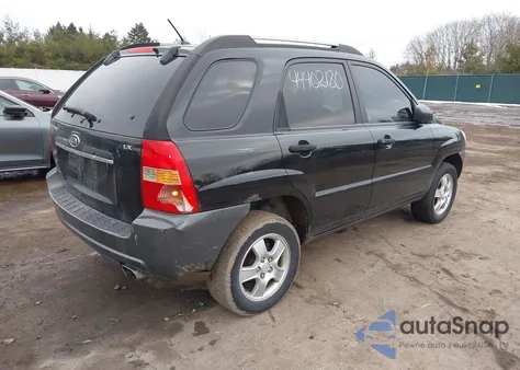 2007 Kia Sportage Lx z USA, uszkodzony, nr VIN KNDJF724777377227